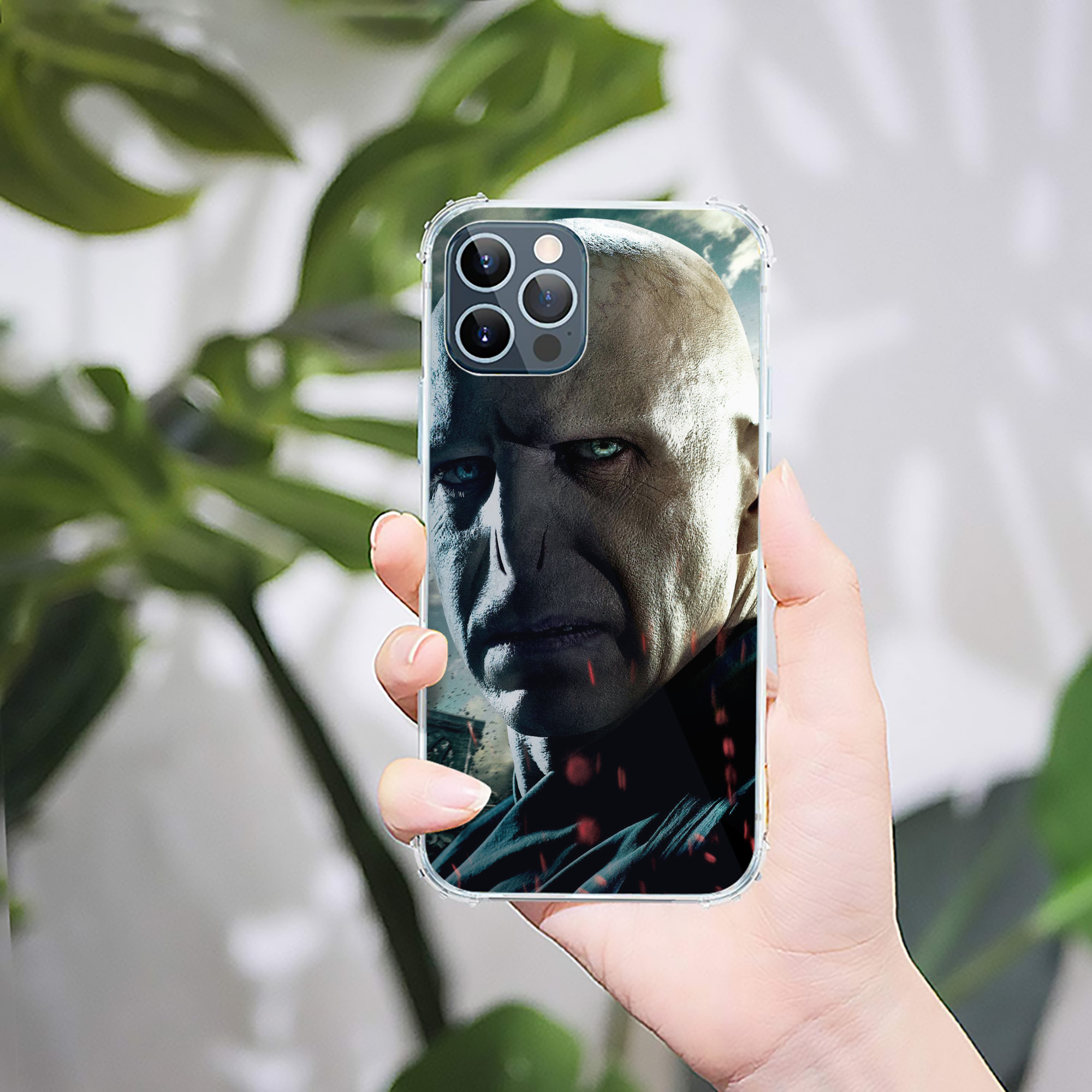 （画像用） Harry Potter ハリー・ポッターシリーズ 【iPhone 12シリーズ対応】透明スマホケース（クリアソフトケース）